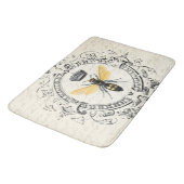 MODERN  franse koningin Badmat (Gekanteld)