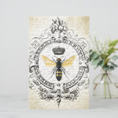 MODERN  franse koningin Briefpapier (Staand voorkant)