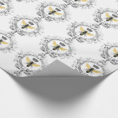 MODERN  franse koningin Cadeaupapier (Hoek)