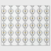 MODERN  franse koningin Cadeaupapier (Vlak)