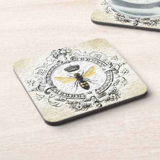 MODERN  franse koningin Drankjes Onderzetter (Linkerzijde)