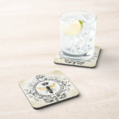 MODERN  franse koningin Drankjes Onderzetter (Rechterzijde)