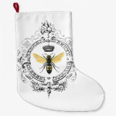 MODERN  franse koningin Grote Kerstsok (Voorkant)