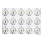 MODERN  franse koningin Kussensloop (Voorkant)