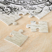 MODERN franse koningin Legpuzzel (Zijkant)