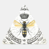 MODERN franse koningin Sticker (Voorkant)