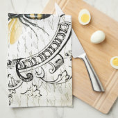 MODERN franse koningin Theedoek (Quarter Fold)