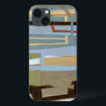 Modern Free Expression Painting by Norman Wyatt Case-Mate iPhone Case<br><div class="desc">A moderne free expressie painting by Norman Wyatt Jr,  it features interlocking lines that form tight links of color. Perfect as a personal purchase or as a gift for someone who enjoys free expressie paintings.</div>