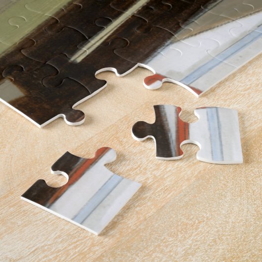 Modern Free Expression Painting by Norman Wyatt Legpuzzel (Zijkant)