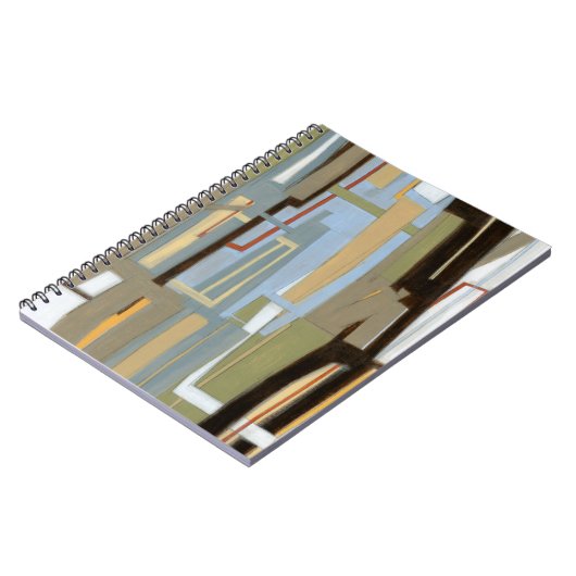 Modern Free Expression Painting by Norman Wyatt Notitieboek (Linkerzijde)