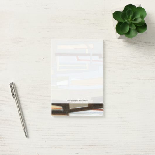 Modern Free Expression Painting by Norman Wyatt Post-it® Notes (Kantoor)