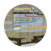 Modern Free Expression Painting by Norman Wyatt Snijplank (Voorkant)