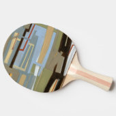 Modern Free Expression Painting by Norman Wyatt Tafeltennisbatje (Zijkant)