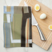 Modern Free Expression Painting by Norman Wyatt Theedoek (Quarter Fold)