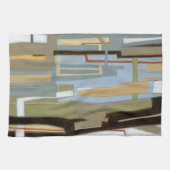 Modern Free Expression Painting by Norman Wyatt Theedoek (Horizontaal)