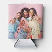 Modern Friend Collage Photos Simple Blikjeskoeler (Voorkant)