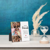 Modern Friend Collage Photos Simple Fotoplaat (Insitu)