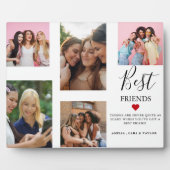 Modern Friend Collage Photos Simple Fotoplaat (Voorkant)