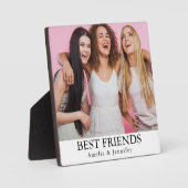 Modern Friend Collage Photos Simple Fotoplaat (Voorkant)