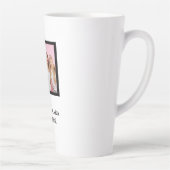 Modern Friend Collage Photos Simple Latte Mok (Rechts)