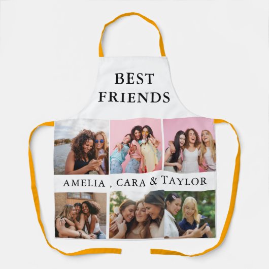 Modern Friend Collage Photos Simple Schort (Voorkant)