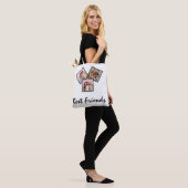 Modern Friend Collage Photos Simple Tote Bag (Op model)