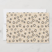 Modern Friendsgiving Autumn Foliage Thanksgiving Kaart (Achterkant)