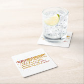 Modern Friendsgiving Kartonnen Onderzetters (Insitu)