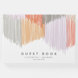 Modern Fringe Wedding Gastenboek
