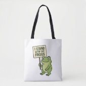 Modern Frog Lover Tote Bag (Voorkant)
