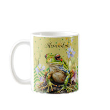 Modern Frog Waterverf Fun Joke
