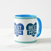 Modern Fun Blues Best mam Two Tone Mok (Voorkant rechts)