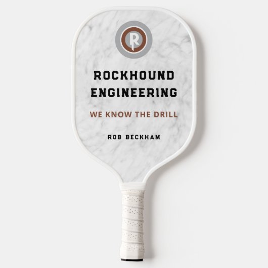 Modern Fun Business Pickleball Paddle (Achterkant)