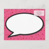 Modern Fun Colorful BOOM Save the Date Aankondigingskaart (Achterkant)