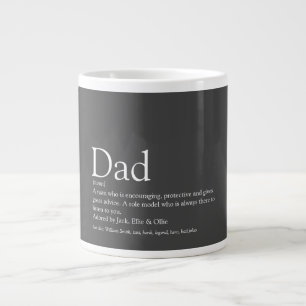 Modern Fun Cool Dad Father Definition Grote Koffiekop