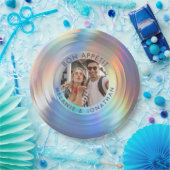 Modern Fun Holographic Bon Appetit Custom Wedding Papieren Bordje (Feest)