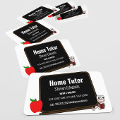 Modern Fun Home Tutor krijtbord Visitekaartje