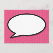 Modern Fun Photo Baby shower Roze Uitnodiging Briefkaart (Achterkant)