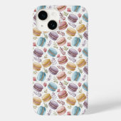Modern Fun Sweet Macaroons Case-Mate iPhone Case (Achterkant)