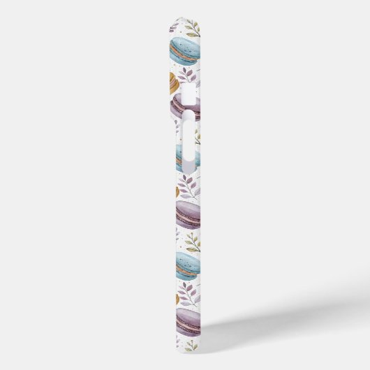 Modern Fun Sweet Macaroons Case-Mate iPhone Case (Achterkant / Links)