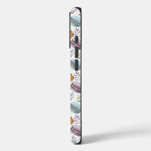 Modern Fun Sweet Macaroons Case-Mate iPhone Case (Achterkant / Links)