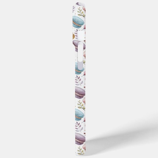 Modern Fun Sweet Macaroons Case-Mate iPhone Case (Achterkant / Links)