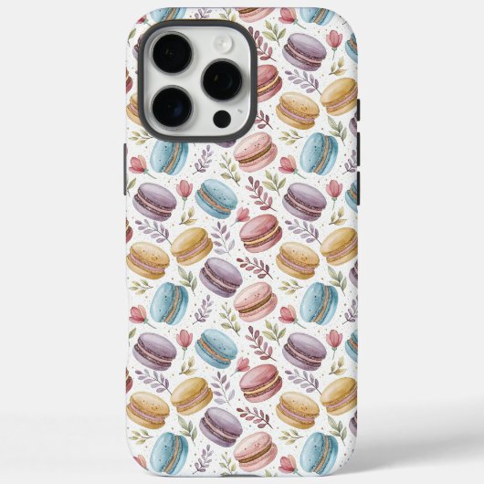 Modern Fun Sweet Macaroons Case-Mate iPhone Case (Achterkant)