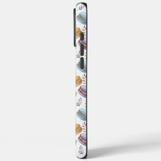 Modern Fun Sweet Macaroons Case-Mate iPhone Case (Achterkant / Links)