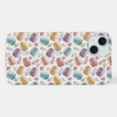 Modern Fun Sweet Macaroons iPhone Hoesje (Achterkant horizontaal)