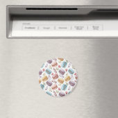 Modern Fun Sweet Macaroons Magneet (Insitu (Vaatwasser))