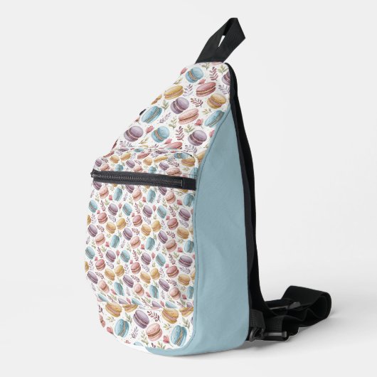 Modern Fun Sweet Macaroons Sling Bag (Rechterhoek)