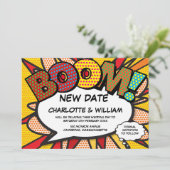 Modern Fun Verander de Datum Stripboek Save The Date (Staand voorkant)