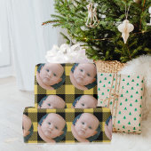 Modern Fun Yellow Pset & fotopapier Cadeaupapier