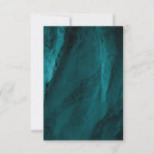 Modern Funeral Photo Sympathy Memorial Bedankkaart (Achterkant)